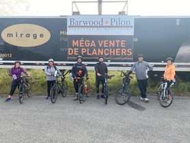 Barwood Pilon Team cycle for a foundation