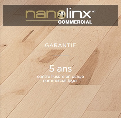 Plancher de bois franc Nanolinx Commercial
