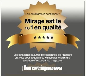 A 7th award of excellence for Mirage flooring