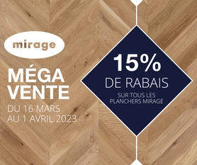 MÉGA VENTE MIRAGE mars 2023