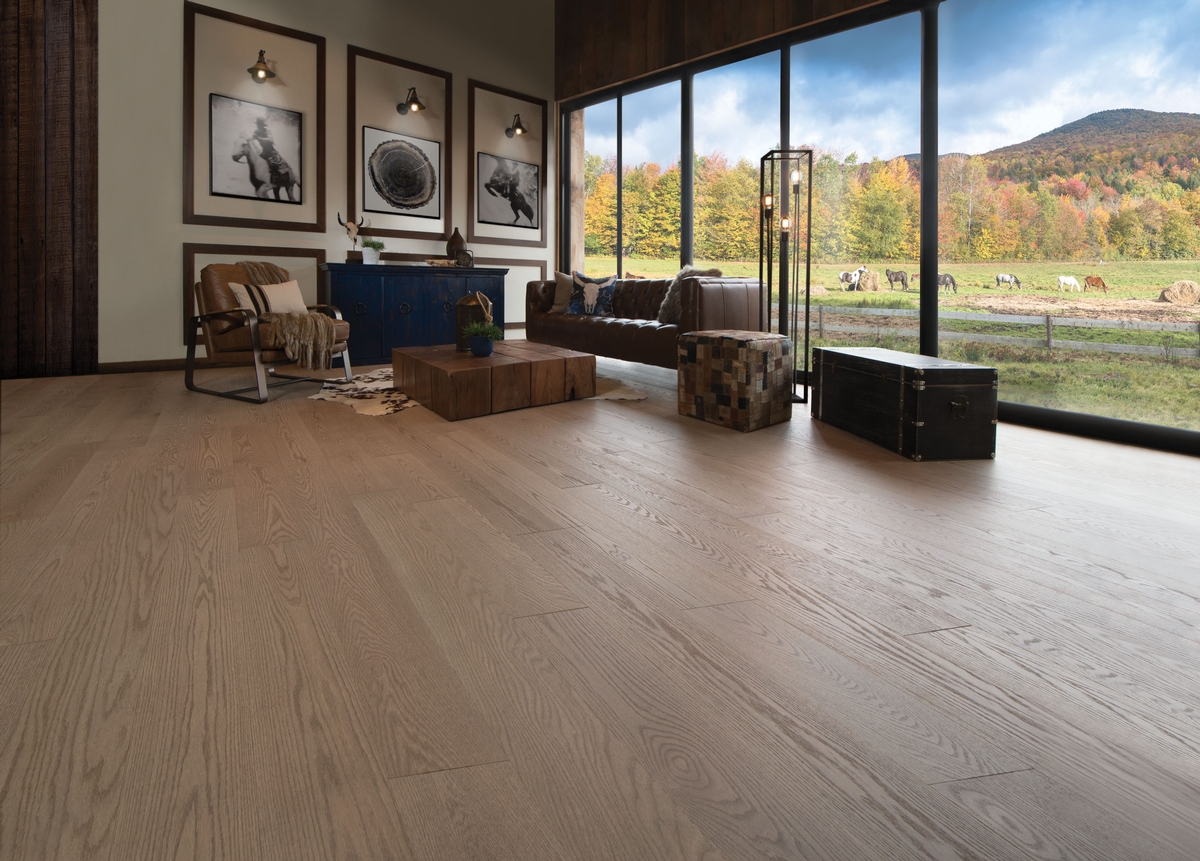 Brushed red oak Rio