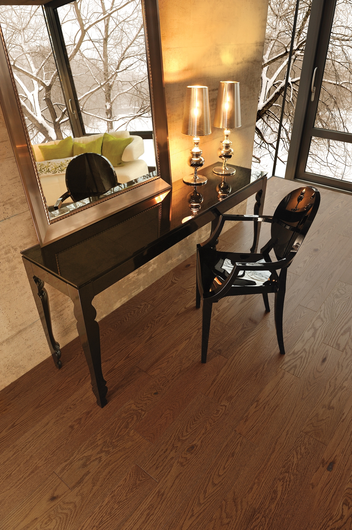Brushed red oak Cold Springs