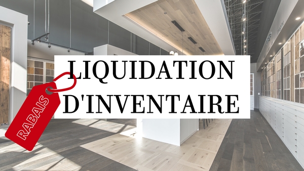 Liquidation d'inventaire