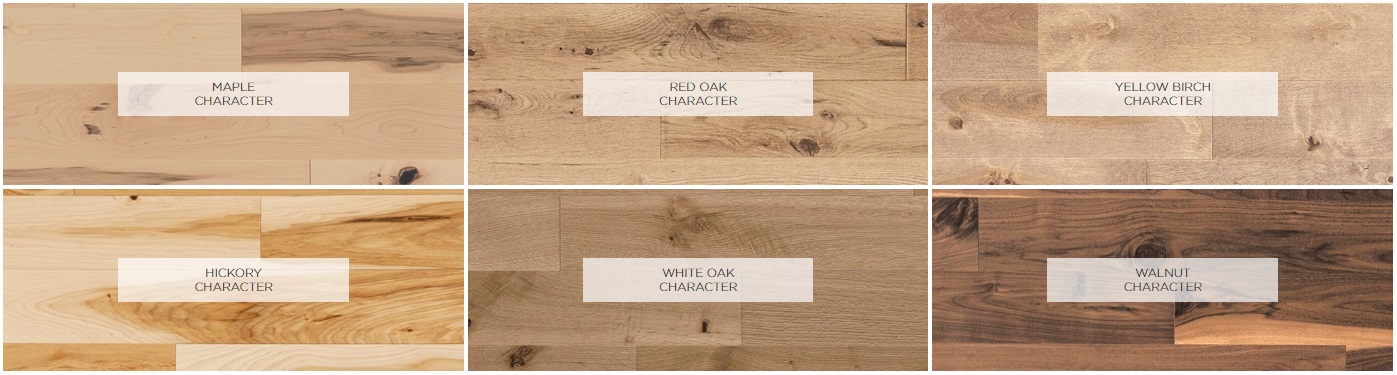 Character Grade Wood Floor