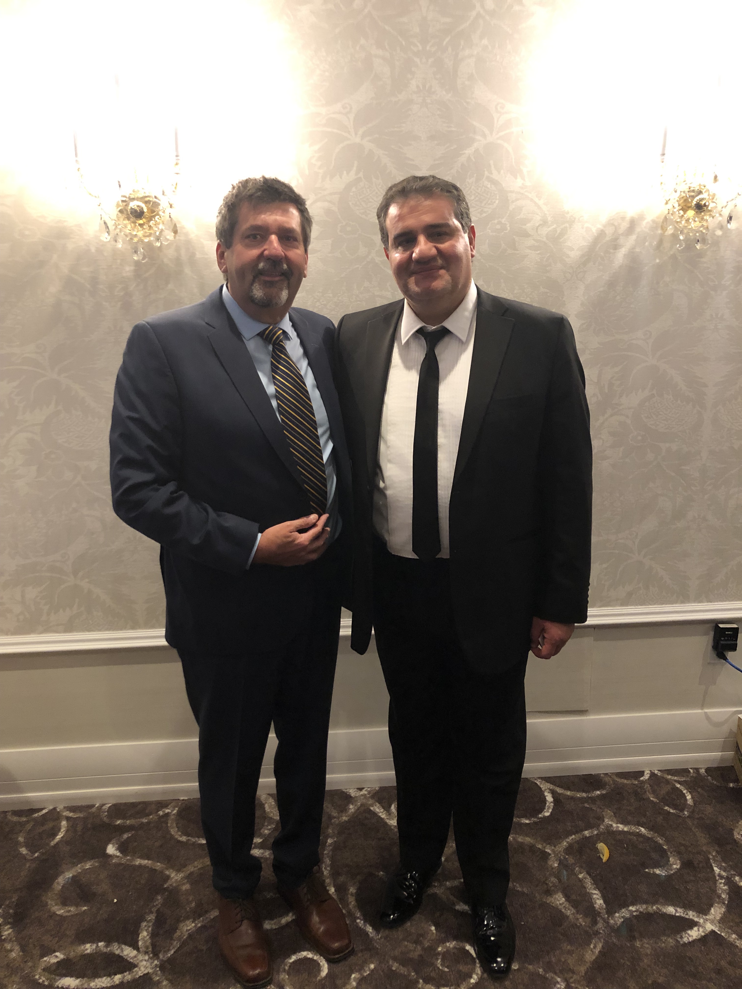 Robert Pilon, président, et le Dr Hussein Fadlallah