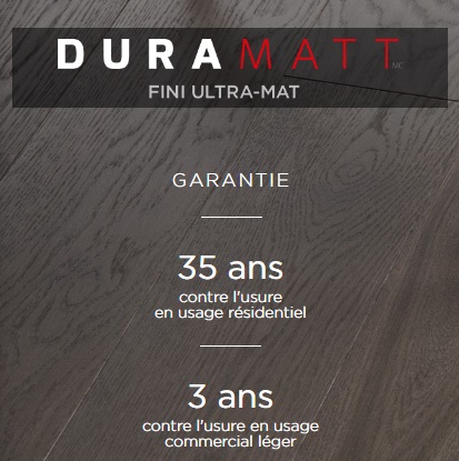 Fini Duramatt pour plancher de bois franc